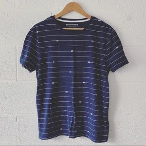 Banana Republic Essential striped t-shirt sz: L